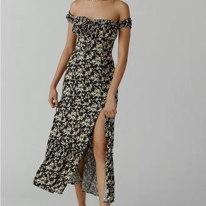 Urban Outfitters Off-Shoulder Floral Dress